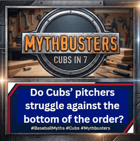 Cubs Mythbusters – Is the bottom of order killing Cubs&nbsp;Pitchers?